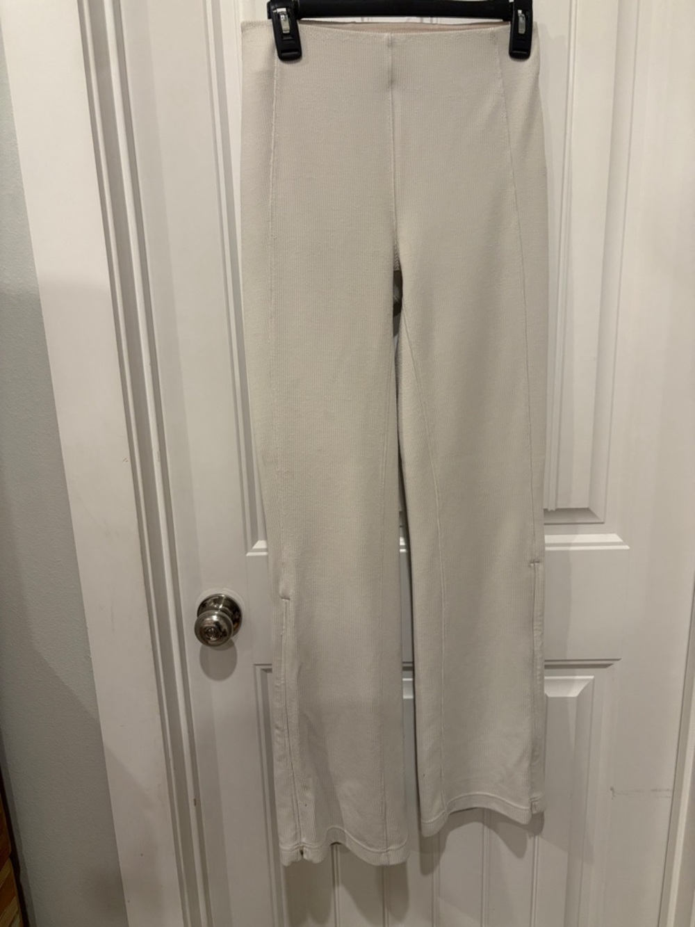 lululemon athletica Light Beige Wide-Leg Trousers